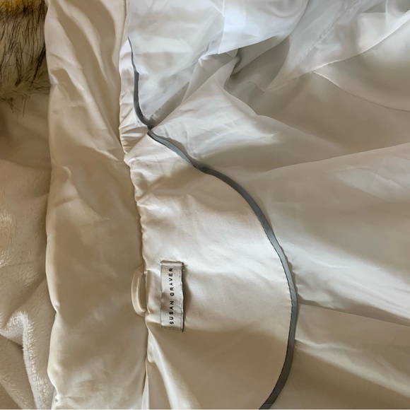 Susan Graver water proof puffer jacket with removable hood size L - Picture 10 of 12